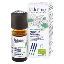 Ladrôme Huile Essentielle Menthe Poivrée Bio 10ml