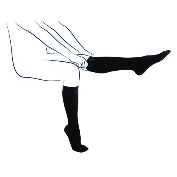 Venoflex Kokoon Absolu Chaussettes Classe 3 Long Taille 3 Noir
