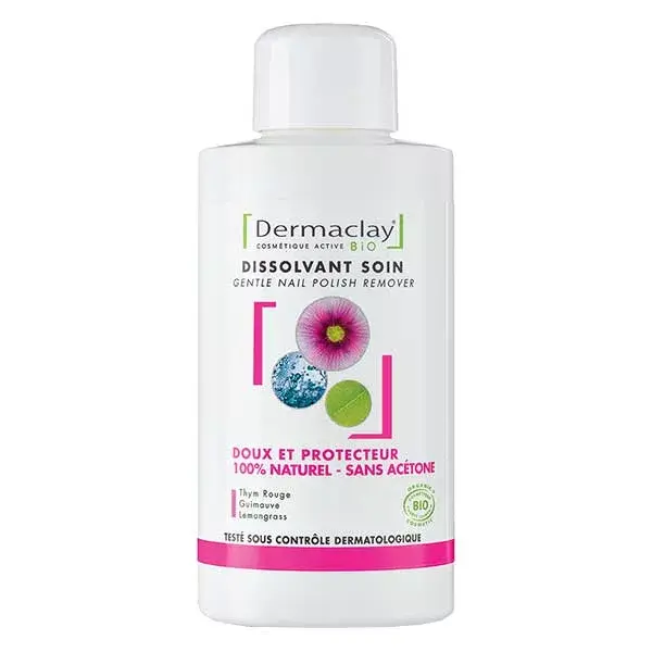 Dermaclay Gentle Nail Polish Remover 125ml
