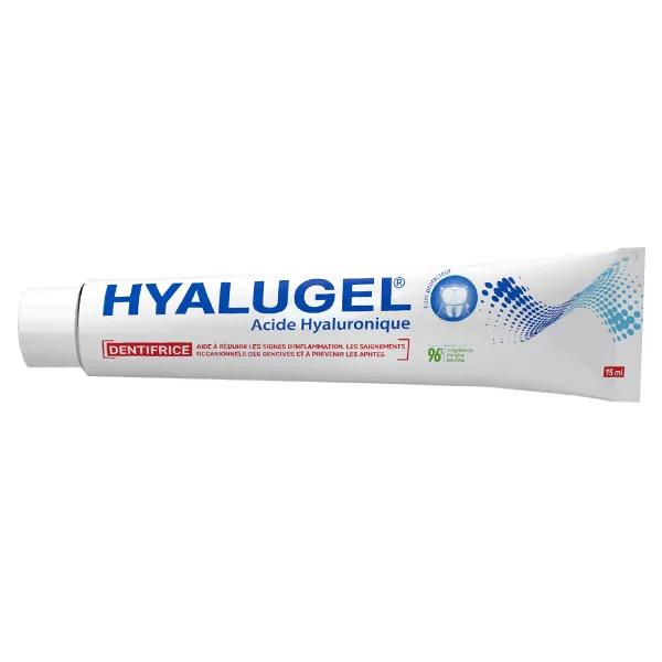 Hyalugel Dentifrice Acide Hyaluronique Inflammation des Gencives Goût Menthe-Citron 75ml