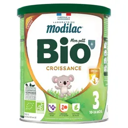 Modilac Mon Petit Bio+ Lait de Croissance 3éme Âge 800g