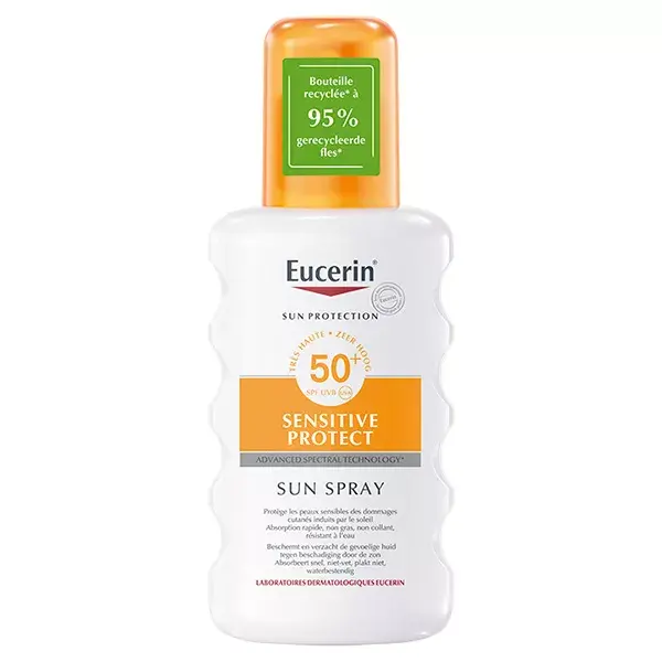 Eucerin Sun Protection Sensitive Protect Spray Solaire SPF50+ 200ml