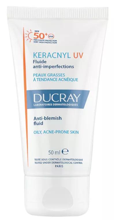 Ducray Keracnyl UV-Fluid gegen Hautunreinheiten 50 ml