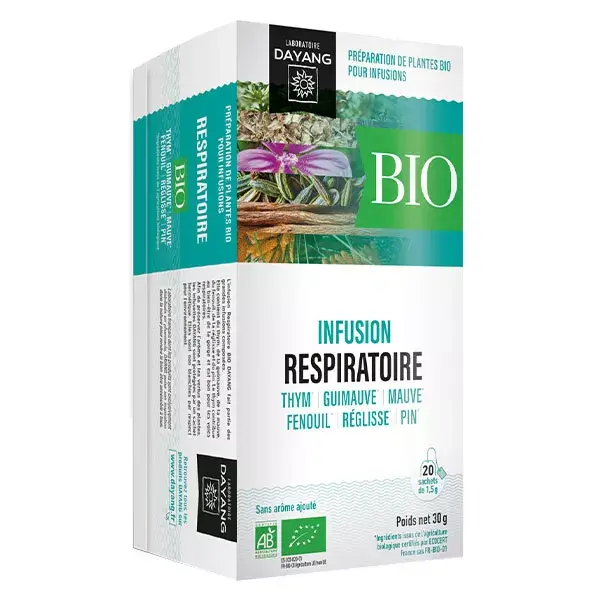 Dayang Respiratory Infusion Organic 20 sachets