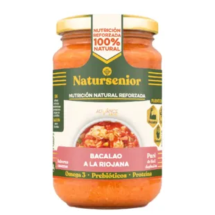 Natursenior Puree Cod Rioja Style Omega-3 Protein 340 gr