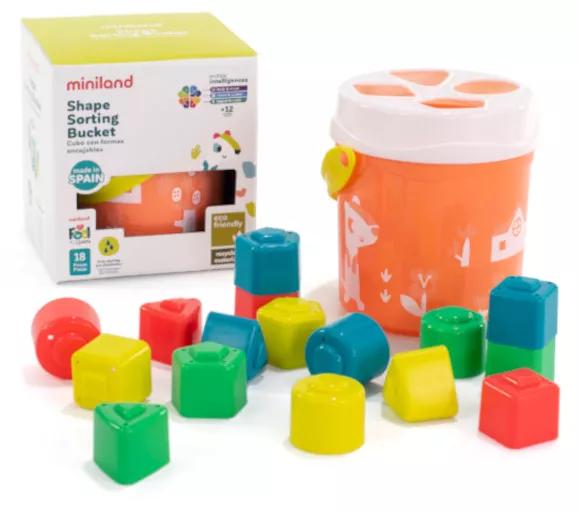 Miniland Cubo Nestable  para Baby Coral