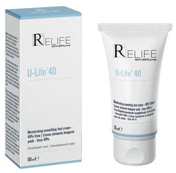 Relife U-life 40 Crema Idratante Per Piedi 50 ml