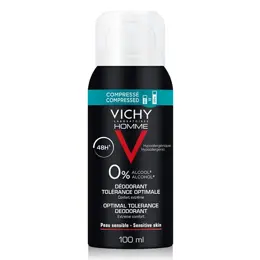 Vichy Homme Déodorant Tolérance Optimale 48h Spray 100ml