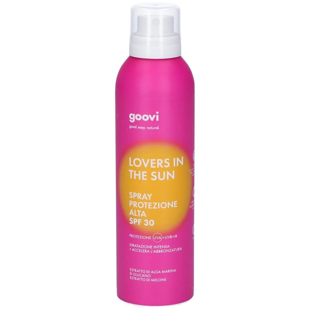 Goovi Lovers In The Sun Spray Protezione Solare Corpo SPF30 200 ml