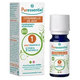 Puressentiel Huile Essentielle Citronnelle de Java Bio 10ml