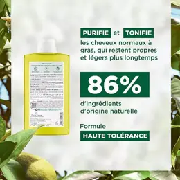 Klorane Pulpe de Cédrat Shampooing Purifiant Légèreté 200ml