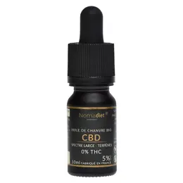 Nomadiet Huile de Chanvre CBD 5% Bio 10ml