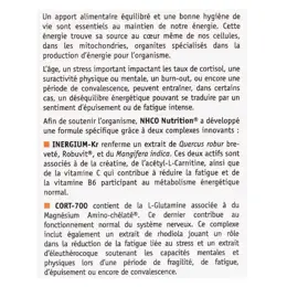 NHCO Cytocore fatigue intense épuisement 56 gélules