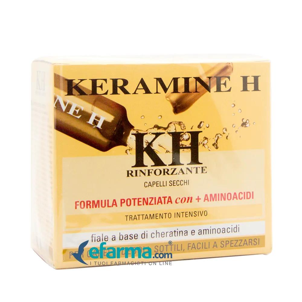 Keramin H Fascia Avorio Integratore Per Capelli Secchi 10 Fiale 10 ml