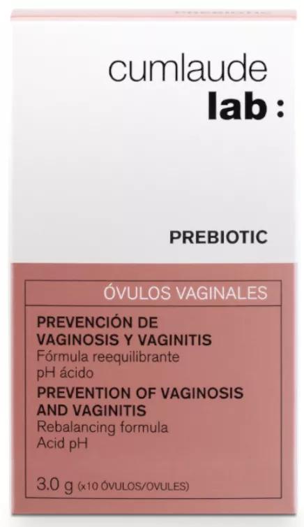 Ovules vaginaux Cumlaude Prébiotique 10