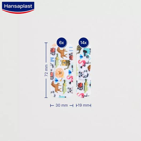 Hansaplast Sensitive Kids 20 Units