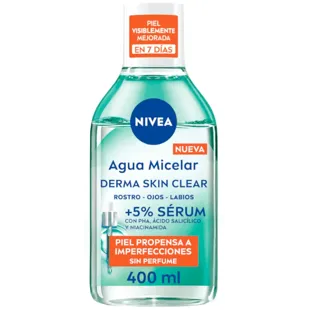 Nivea Derma Skin Clear Micellar Water Sérum Anti-Manchas 400 ml
