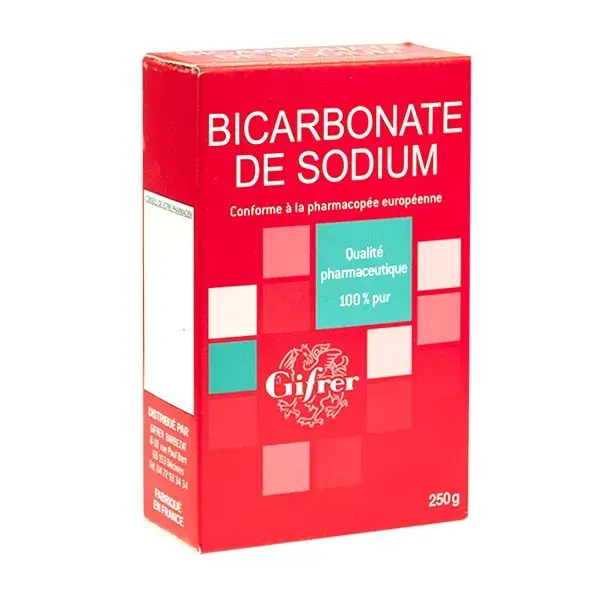 Bicarbonato de sodio de 250g de Gienger