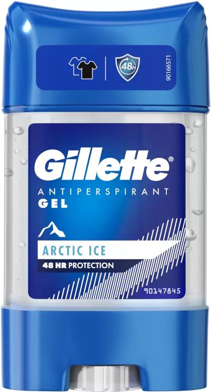 Gillette Artic Ice Antitranspirant Gel 70 ml