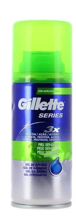 Gillette Espumas de Barbear Series Pele sensível 75ml
