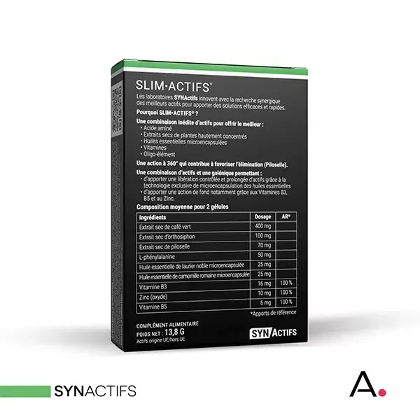 Synactifs Slimactifs 30 comprimidos 