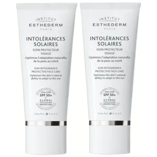 Institut Esthederm Facial Cream for Sun Intolerances 2 x 50 ml