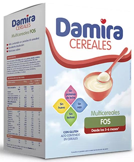 Damira Papilla 8 Cereales FOS 6m+ 600 gr