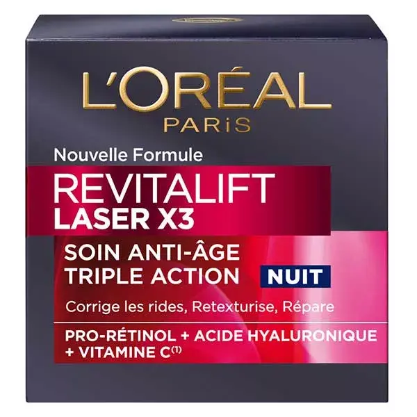 L'Oréal Paris Revitalift LaserX3 Soin Nuit 50ml