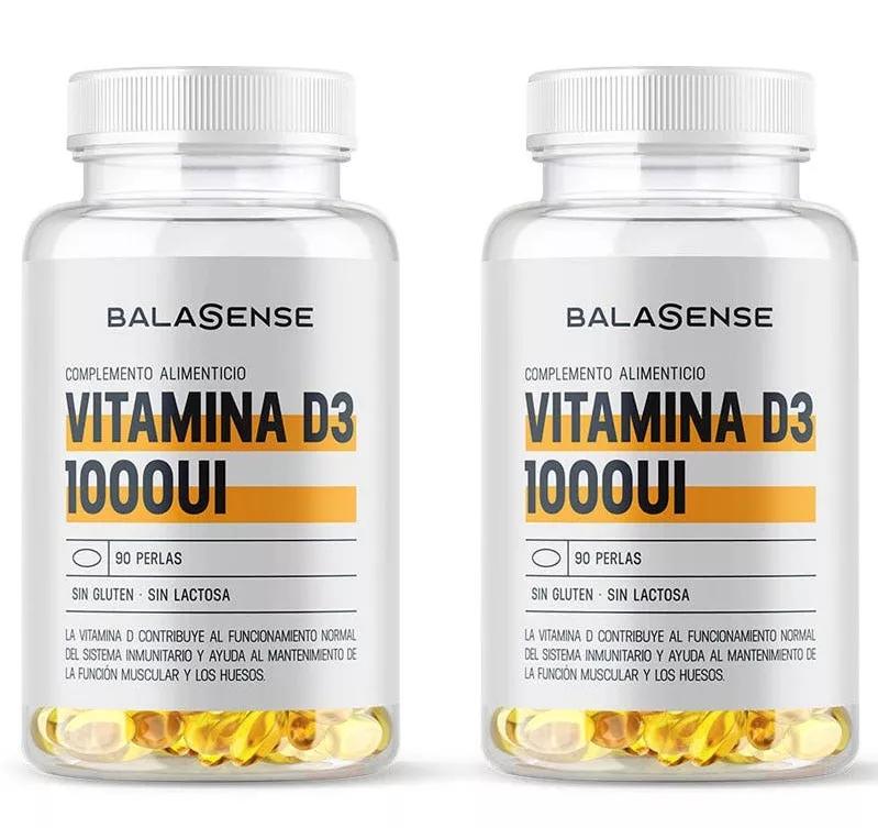 Balasense Vitamina D3 1000 UI 2x90 Pérolas