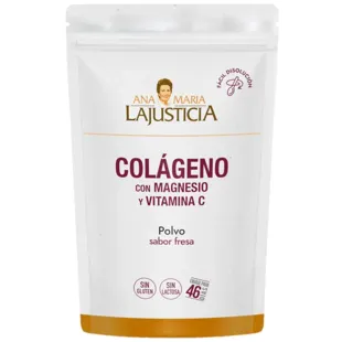 Ana Maria Lajusticia Collagen with Magnesium and Vitamin C Strawberry Flavor 350 gr 