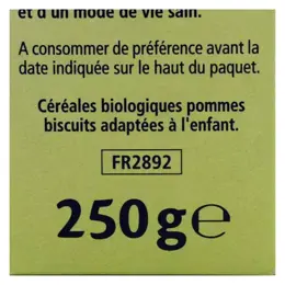 Hipp Bio Matins Gourmands Céréales Pommes Biscuits +8m 250g