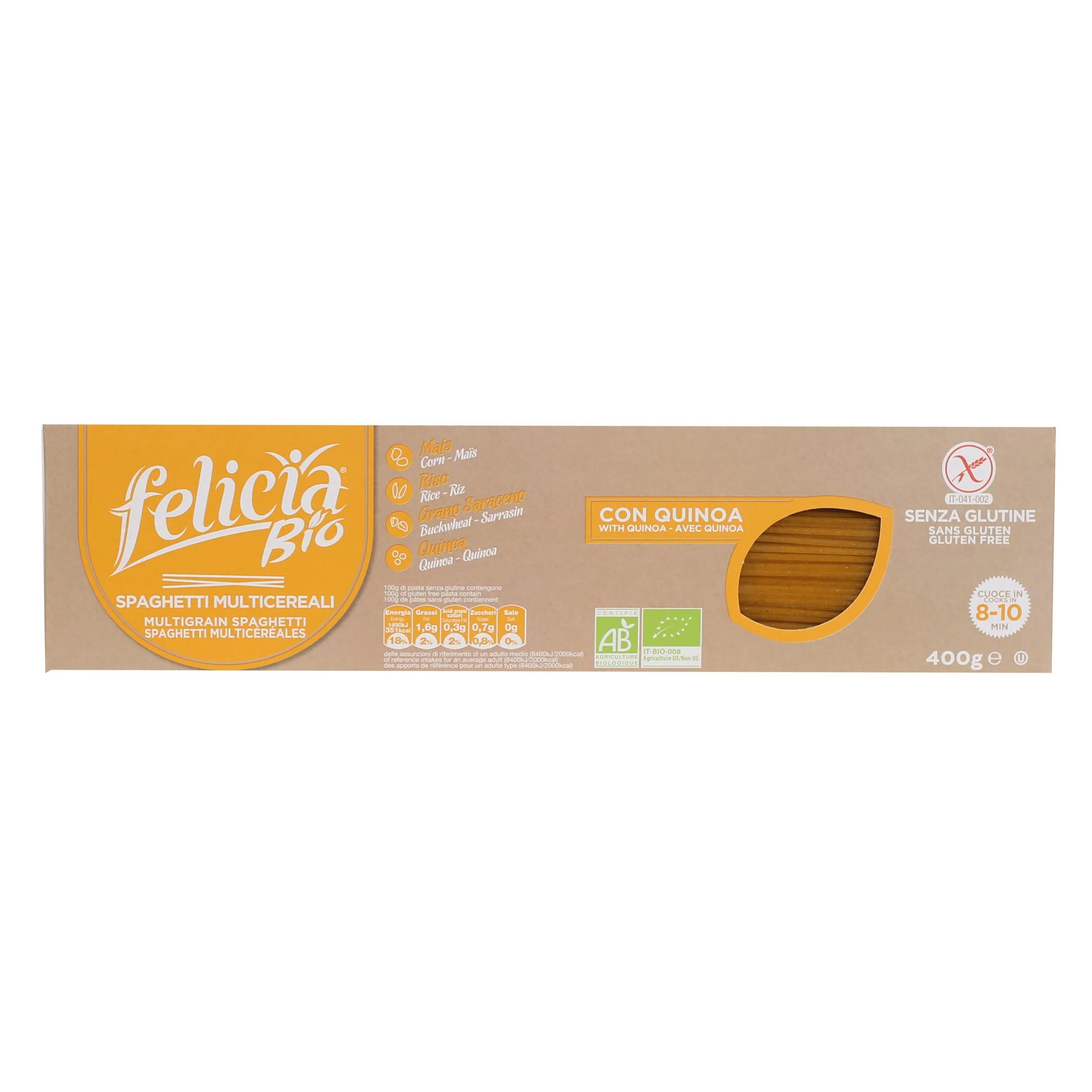 Felicia Bio Spaghetti Multicereali Senza Glutine 400 g