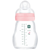 Biberon en verre à débit lent MAM Feel Good rose mat 0-2 mois 170 ml