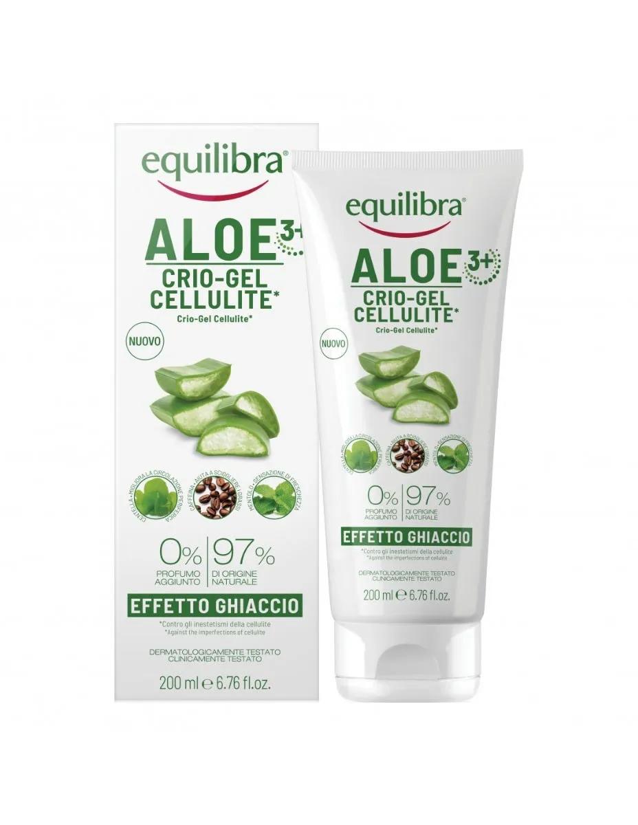 Equilibra Aloe Crio-Gel Cellulite Effetto Ghiaccio Trattamento Anti-Cellulite 200 ml