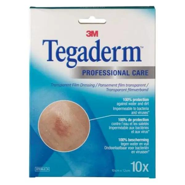 3M Tegaderm Apósito Transparente Esterilizado 10 x 12cm 10 Unidades