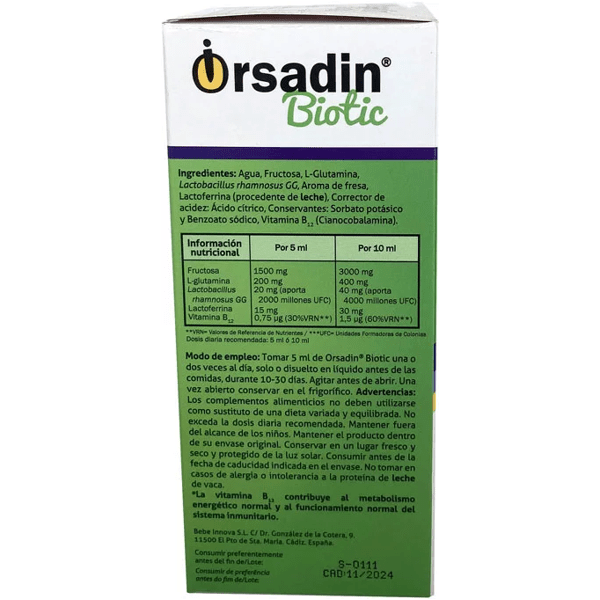 Sciroppo Biotico Orsadin 100 ml