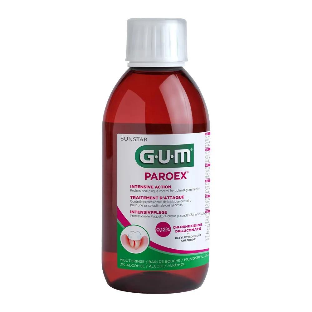 Gum Paroex Collutorio 0.12% Clorexidina per Gengiviti Parodontiti 300 ml