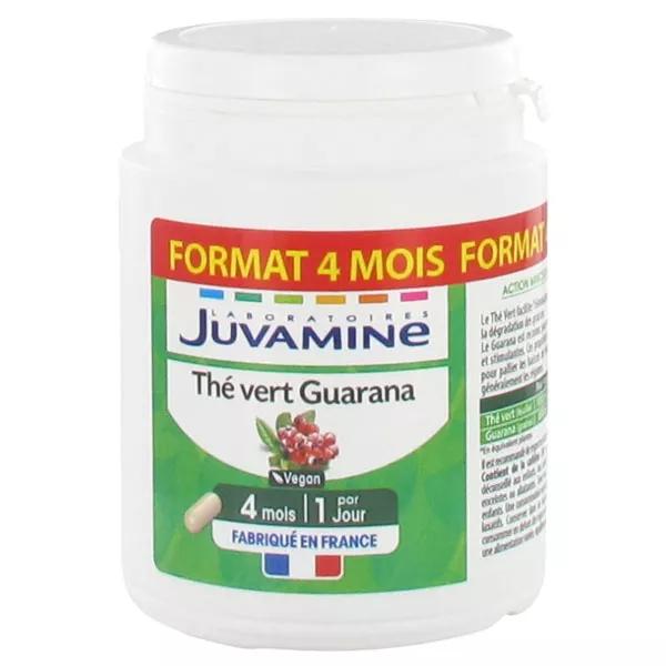 Juvamine Thé Verde Guarana 1600mg Bruciagrassi 120 capsule