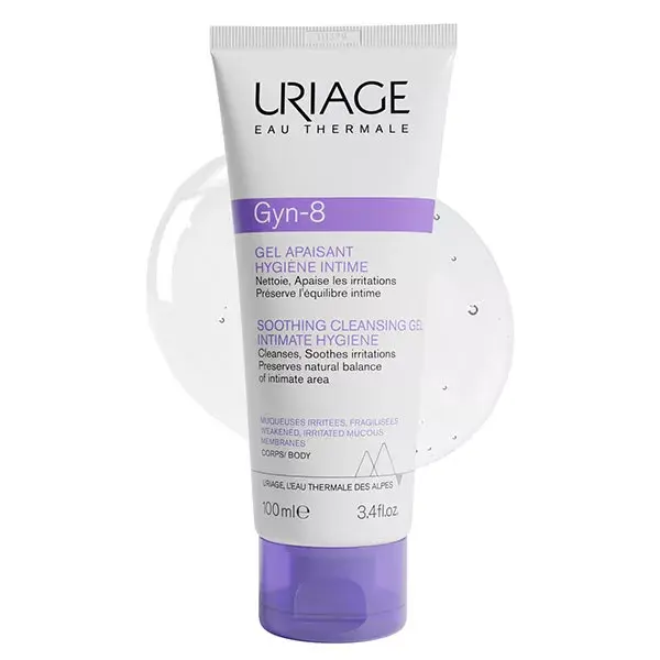 Uriage Gyn 8 Gel Apaisant Hygiène Intime Anti-Irritations Équilibrant 100ml