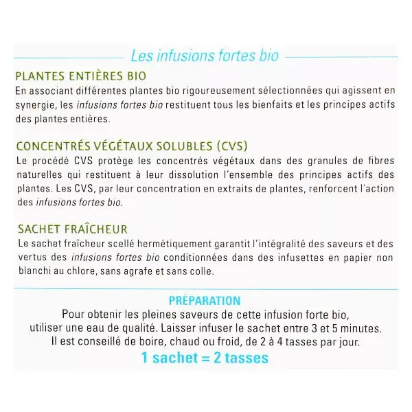 Nutrigée Infusion Détox 10 Plantes Bio 30 sachets