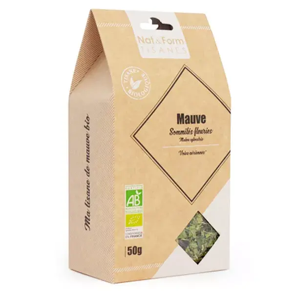 Nat & Form Organic Mallow Infusion Tea 50g 