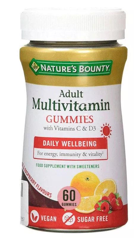 Nature's Bounty Multivitamínico Adultos 60 Gummies