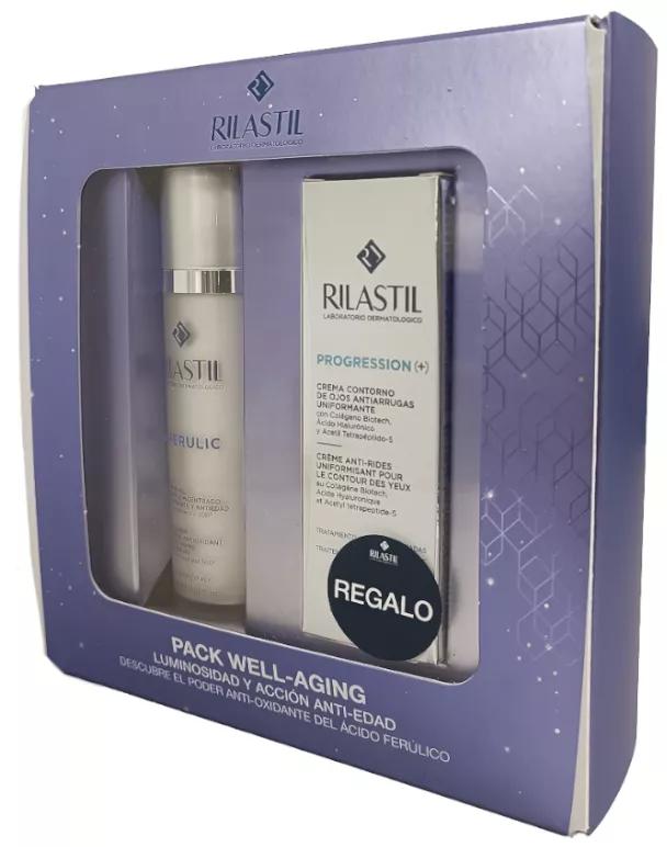 Rilastil S-Ferulic Serum 30 ml + Progression Eye Contour 15 ml