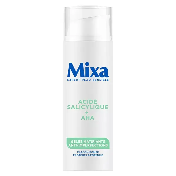 Mixa Gelée Matifiante Anti-Imperfections à l'Acide Salicylique & Alpha-Hydroxylé