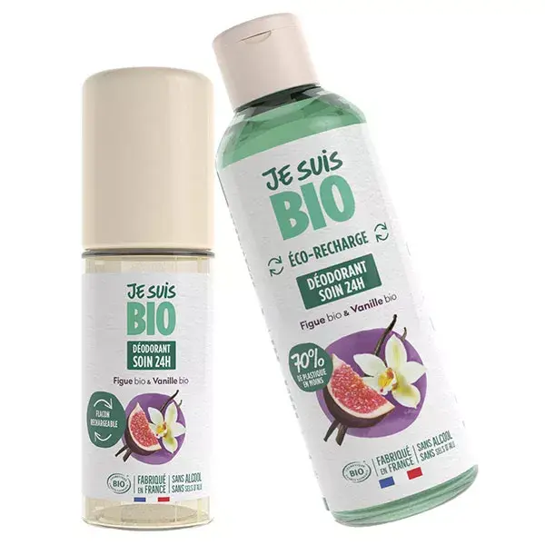 Je Suis Bio Deodorante Roll-On Ricarica Figo & Vaniglia 100ml