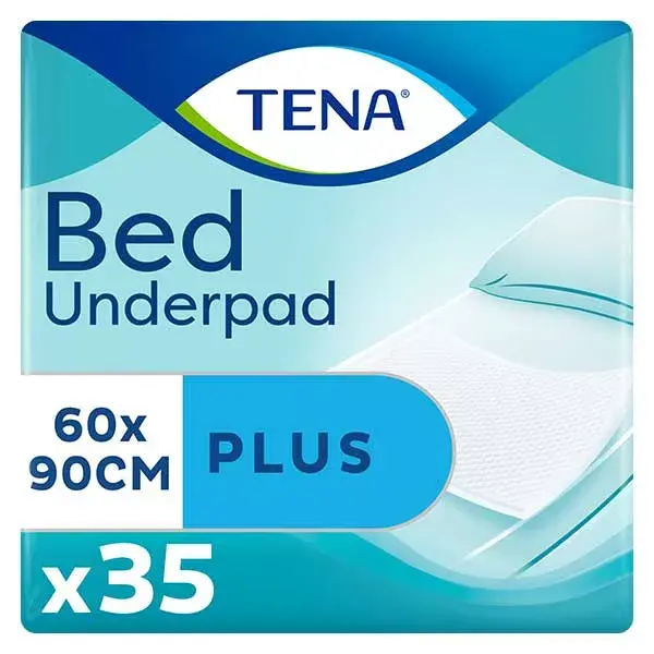 TENA Bed Protectores de Colchón Absorbentes 60x90 35 protecciones