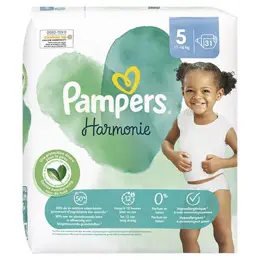 Pampers Harmonie Couches Taille 5 31 Couches 11kg - 16kg Protection Douce Pour La Peau