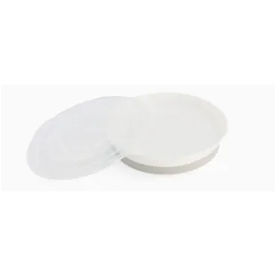 Twistshake Non-Slip Plate with Lid White +6m