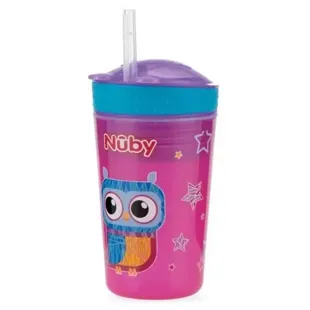 Tazza Nuby Gourmet Gufo Rosa 270ml