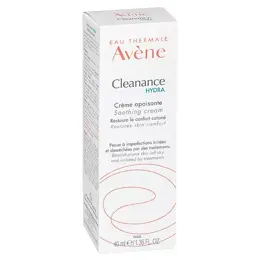 Avène Cleanance Hydra Crème Apaisante 40ml